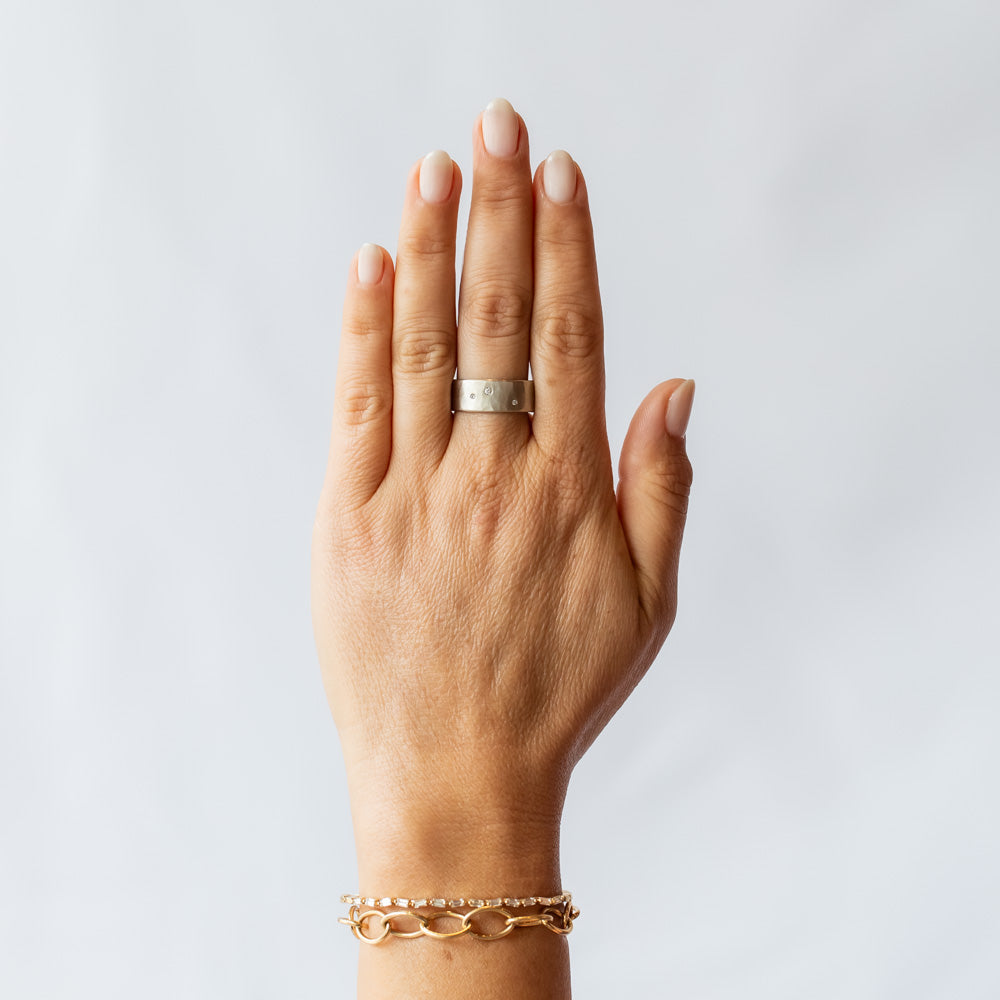 Constellation Band with Champagne Diamonds