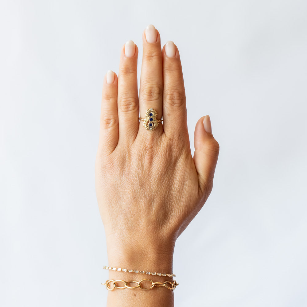 Sapphire Apparition Ring