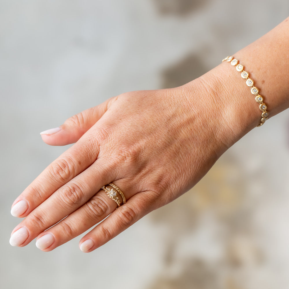 Petite Smith Diamond Tennis Bracelet