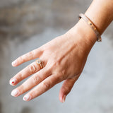 Valery 6mm Cognac Diamond Bangle