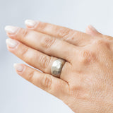 Sarah McGuire | Hammered Half Sleeve Ring