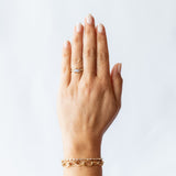 Suzanne Kalan | 14k Four Rainbow Moonstone Baguette and Diamond Ring