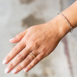 Suzanne Kalan | 18k Bold Thin Diamond Bangle