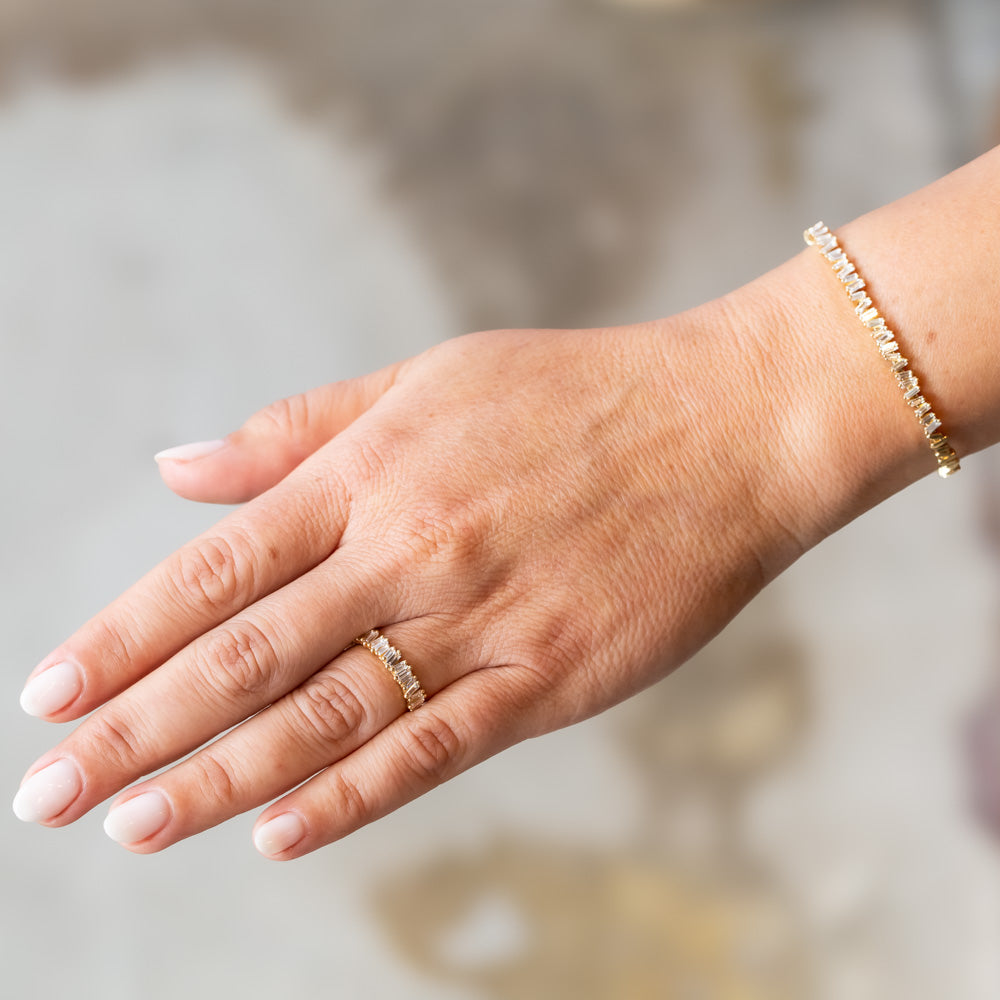 Suzanne Kalan | 18k Classic Fireworks Diamond Bangle
