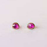 Ruby Stud Earrings