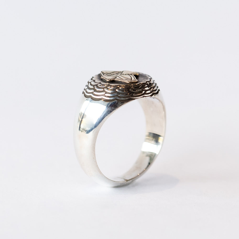 Mushroom Signet Ring