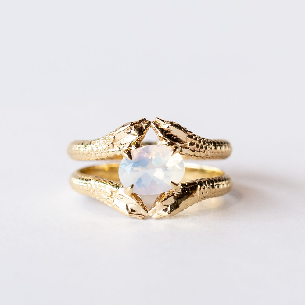 Opal Tetrad Nagini Ring