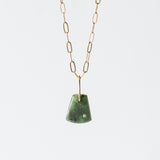 Emerald and Diamond Mini Chunk Charm