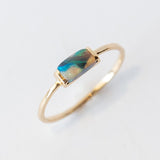 Australian Opal Bar Ring