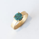 Australian Opal Wide Belt Ring