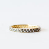 Satomi Kawakita | Diagonal Antiqued Diamond Band