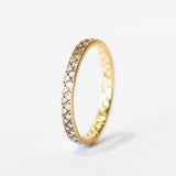 Satomi Kawakita | Diagonal Antiqued Diamond Band
