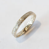 Satomi Kawakita | White Diamond Double Eternity Band