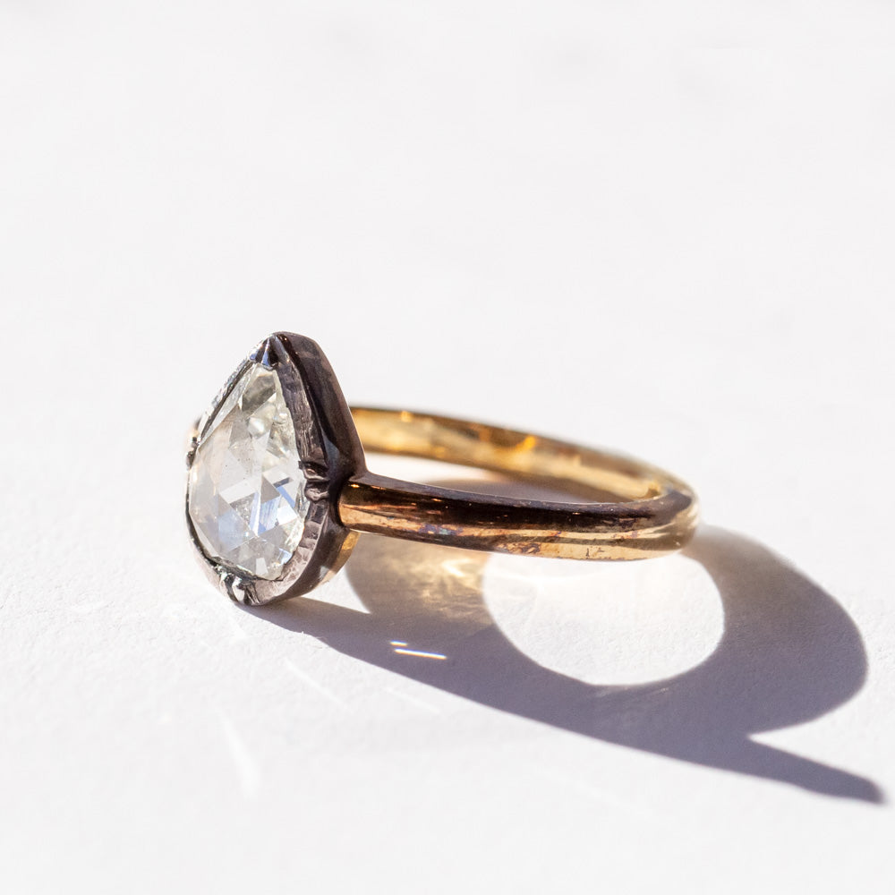 Single Stone | Pear Janie Ring
