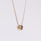 Suzanne Kalan | 18k Infinite Pave Diamond Mini Rondelle Necklace