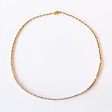 Suzanne Kalan | 18k Linear Half Diamond Tennis Necklace