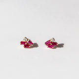 Suzanne Kalan | 18k Ruby Fireworks Stud Earrings