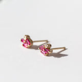 Suzanne Kalan | 18k Ruby Fireworks Stud Earrings