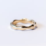 Gold Ripple Band