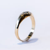 True North Diamond Signet Ring