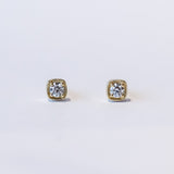 Grande Diamond Ace Stud Earrings