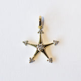 North Star Diamond Charm