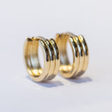 Triptych Hoop Earrings