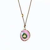 Watermelon Tourmaline Necklace