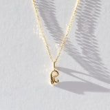 Nagini Letter Pendant Necklace