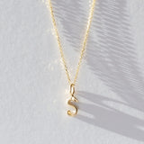Nagini Letter Pendant Necklace