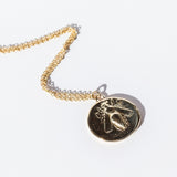 Bee Coin Necklace