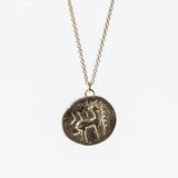 Bee Coin Necklace