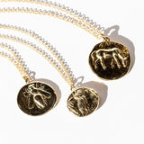 Owl of Athena Coin Necklace