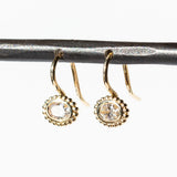 Diamond Scallop Earrings