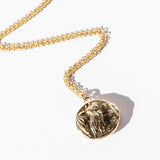 Owl of Athena Coin Necklace