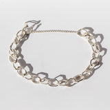 Handcarved Small Link Chain Bracelet