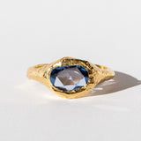 Light Blue Sapphire Signet Ring
