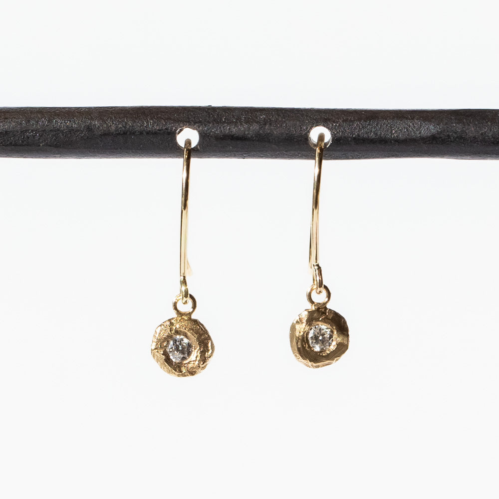 Petite Smith Diamond Drop Earrings