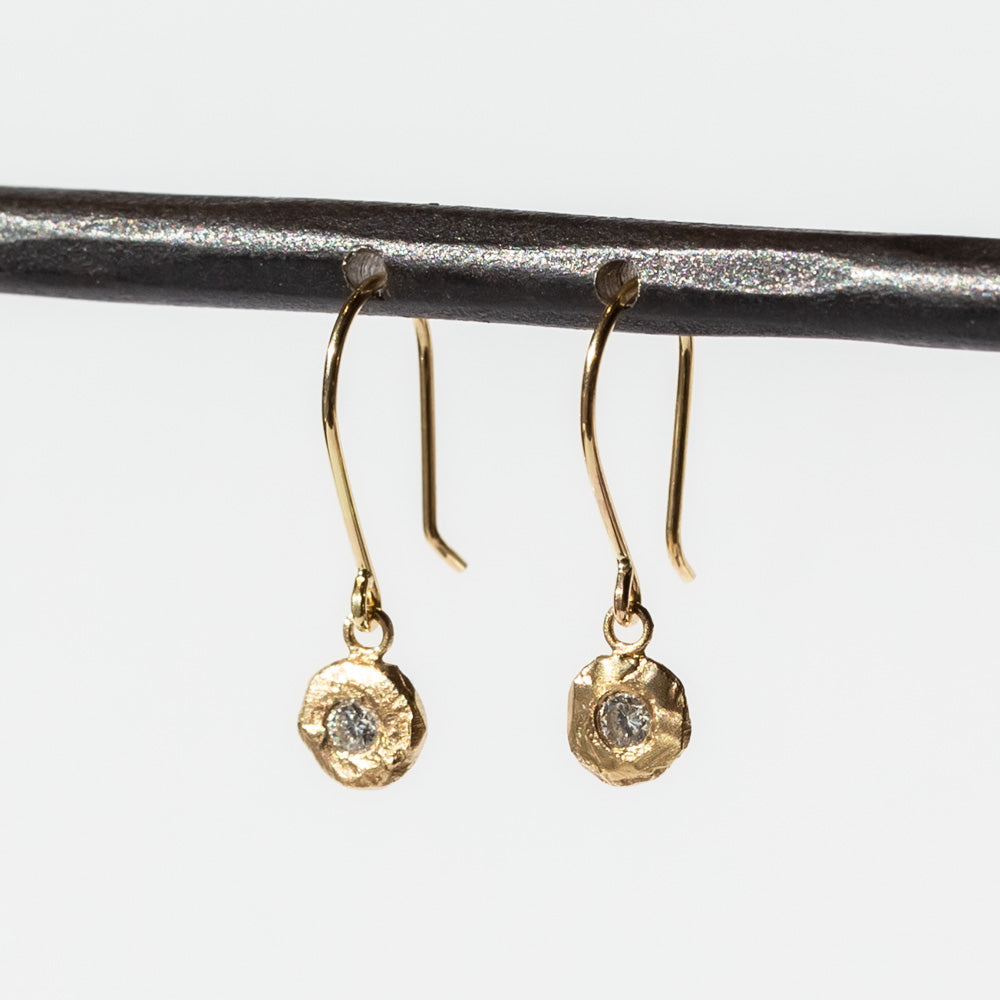 Petite Smith Diamond Drop Earrings
