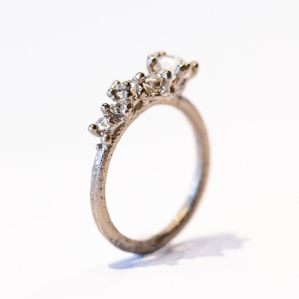 Ruth Tomlinson | Antique Diamond Tapering Ring