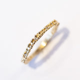 Double Beaded Diamond Band