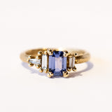 One of a Kind Sapphire and Diamond Ring