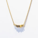 Ruth Tomlinson | Mixed Diamond Bar Necklace