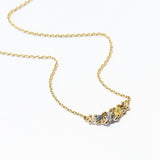 Ruth Tomlinson | Mixed Diamond Bar Necklace