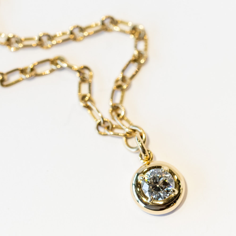Single Stone | Randi Drop Necklace