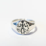 Memento Mori Signet Ring