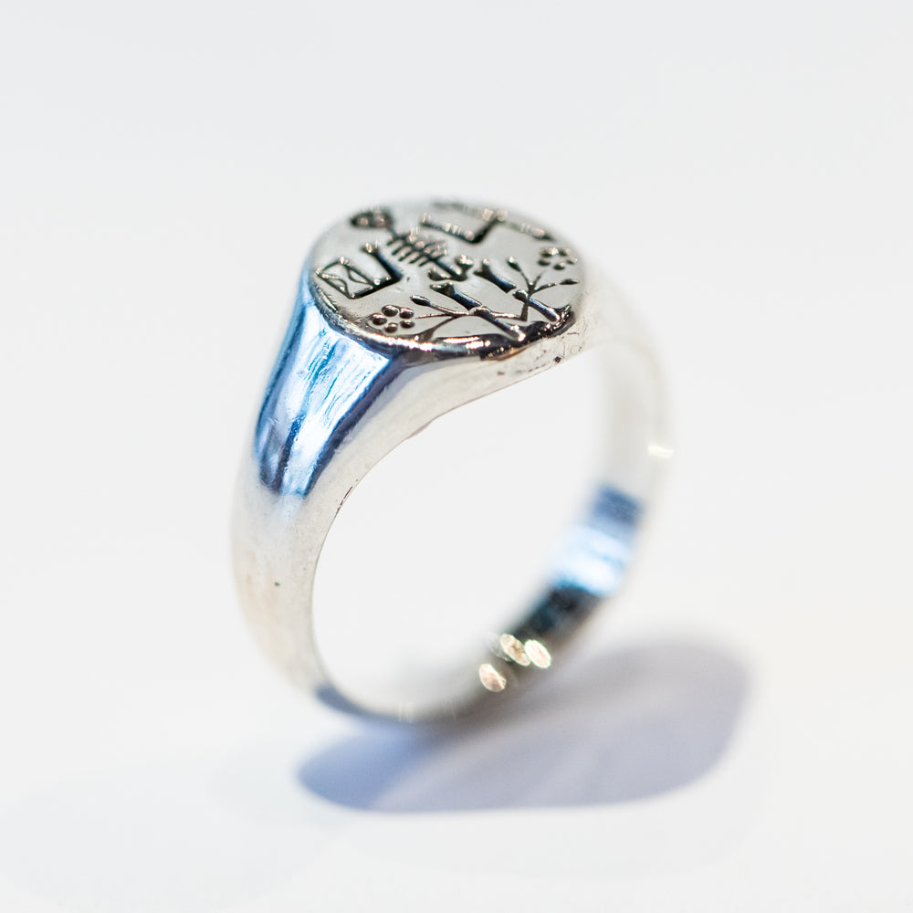 Memento Mori Signet Ring