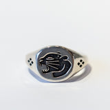 Panther Signet Ring