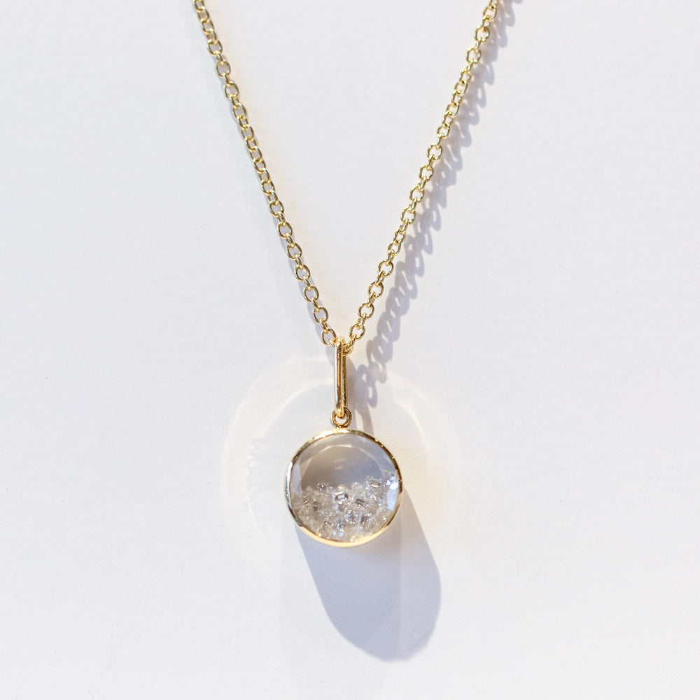 Core 12 Shaker Diamond Necklace
