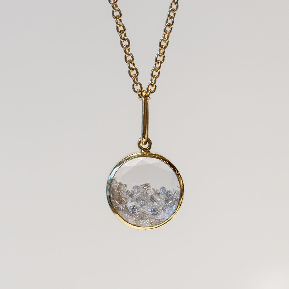 Core 12 Shaker Diamond Necklace